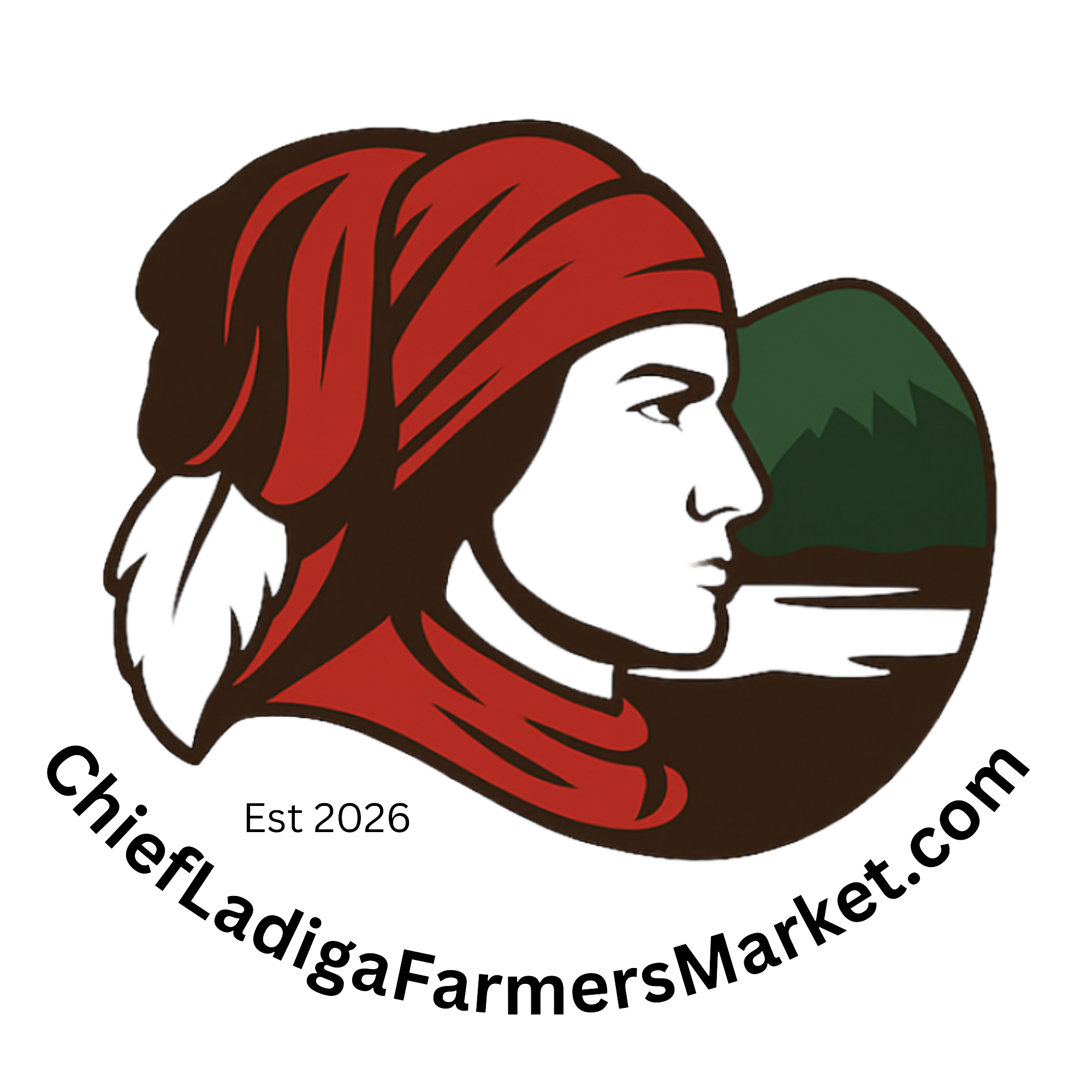 Chief Ladiga Farmers Market logo